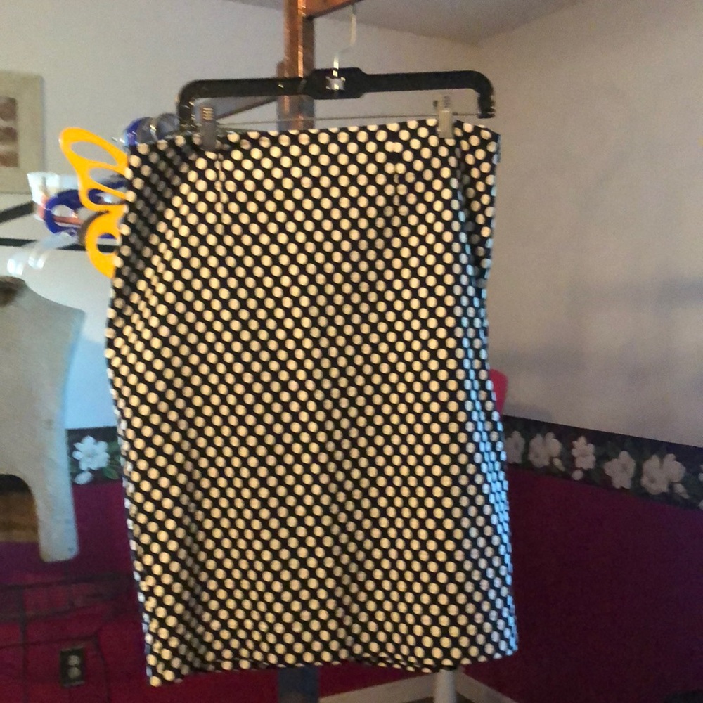 Polka dot skirt